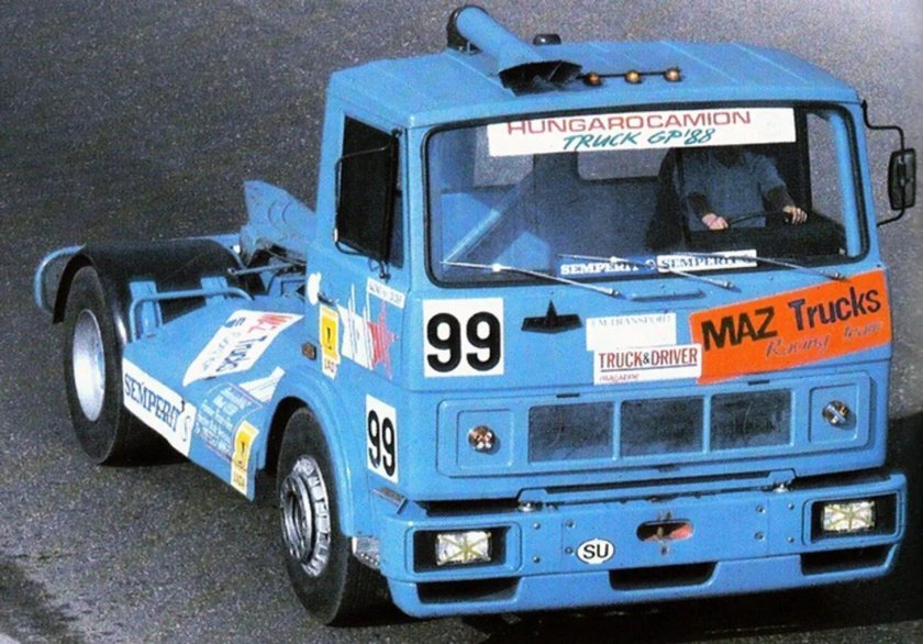 Гоночный грузовик МАЗ