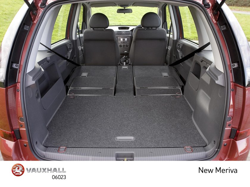 Opel Meriva 2012 багажник