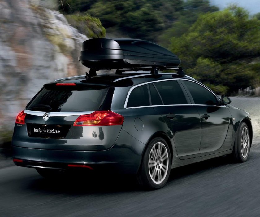 Рейлинги на Опель Инсигния седан