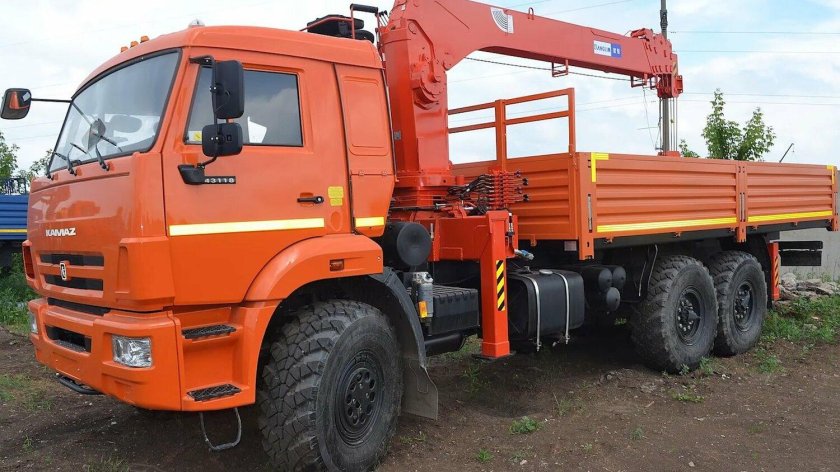 КАМАЗ 43118 С КМУ