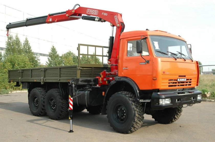 Манипулятор КАМАЗ вездеход 43118