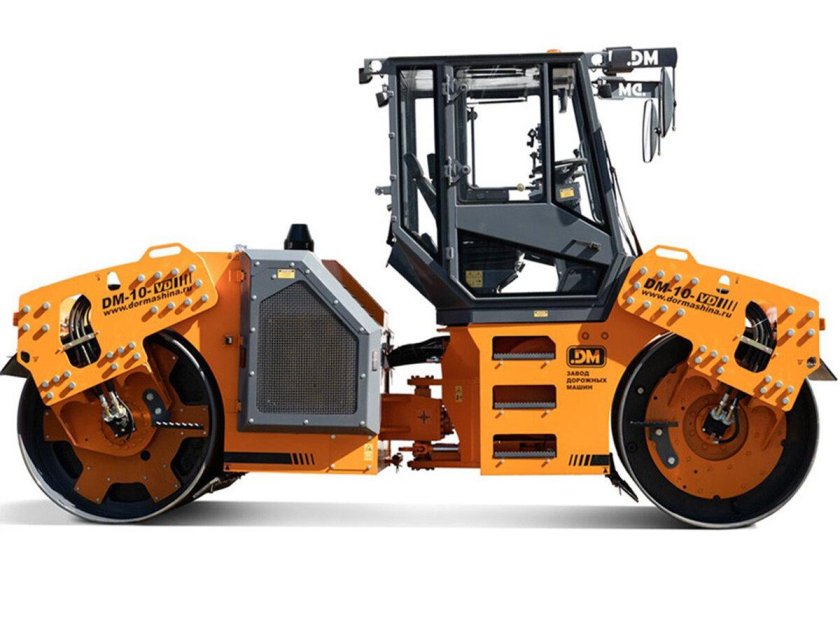 Каток дорожный DM-10-VC комбинированный вибрационный