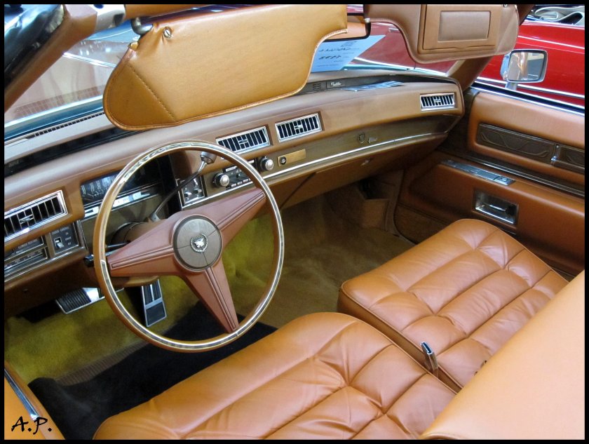 Cadillac Eldorado 1970 салон