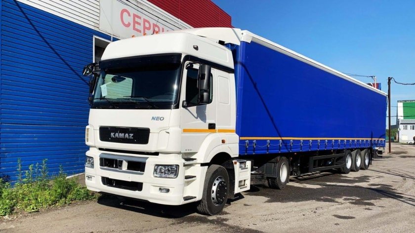 КАМАЗ 5490 Нео с полуприцепом Тонар