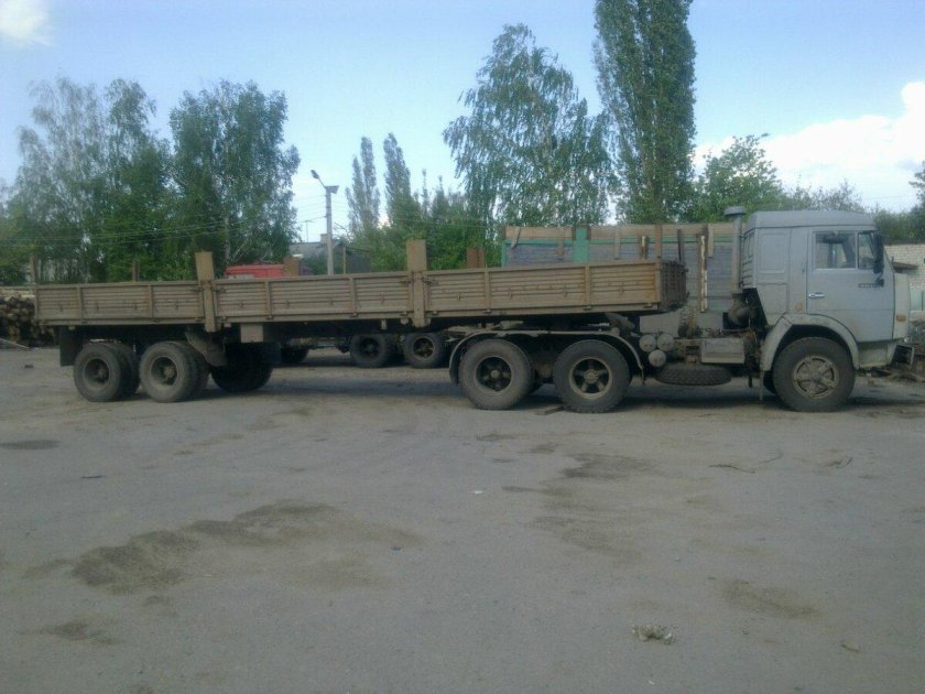 КАМАЗ 5410 С полуприцепом