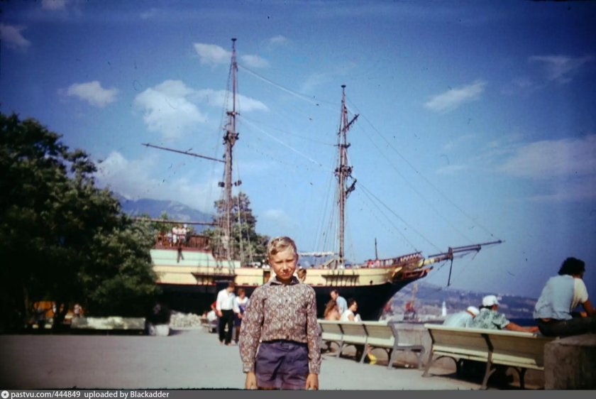 Корабль Испаньола в Ялте