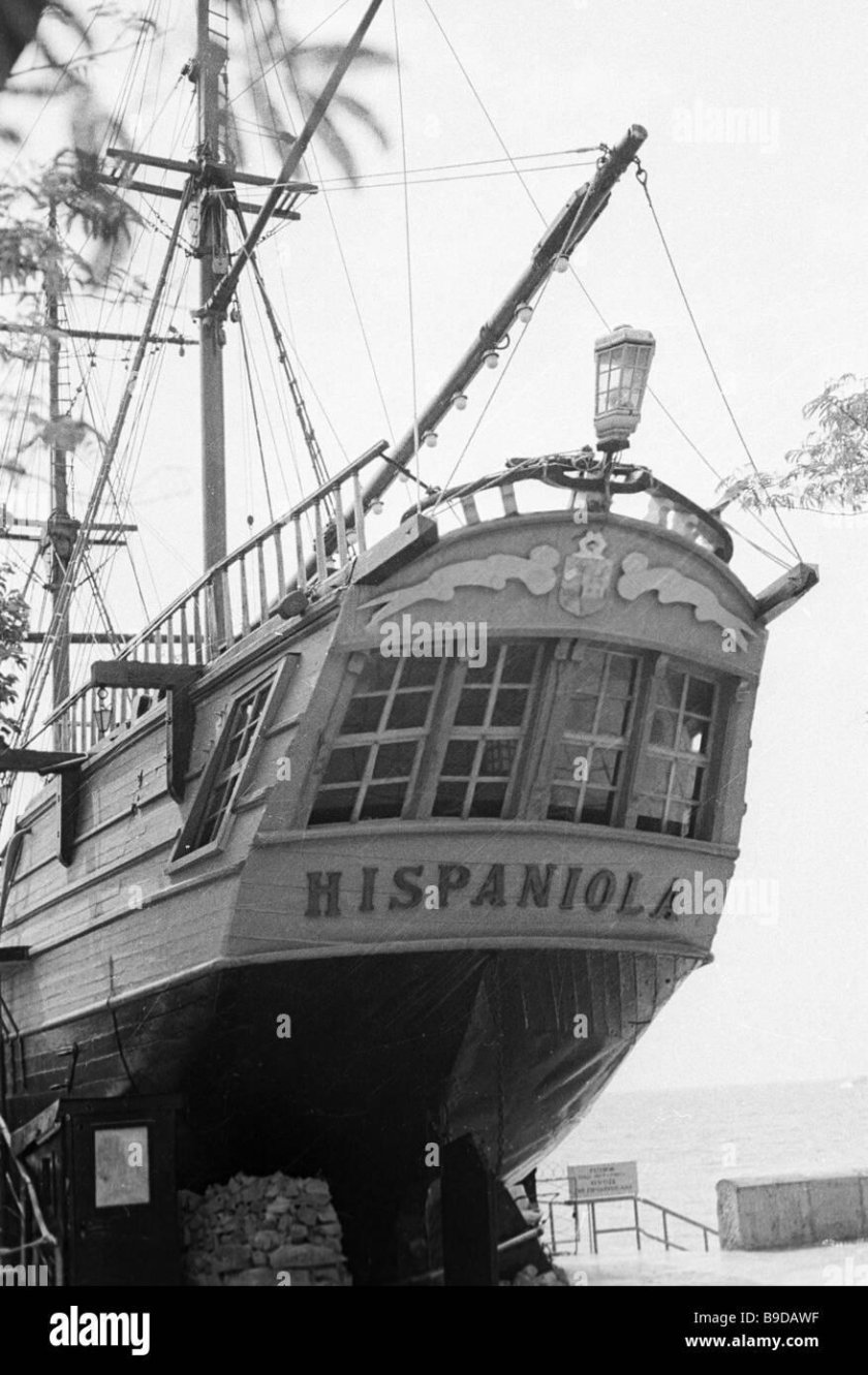 Шхуна бар Эспаньола в Ялте