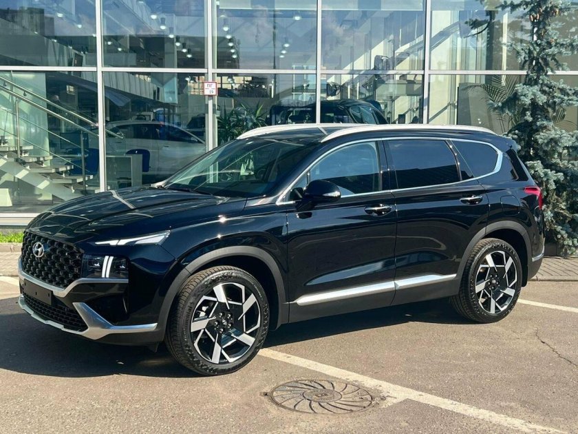 Санта Фе 2022 черный