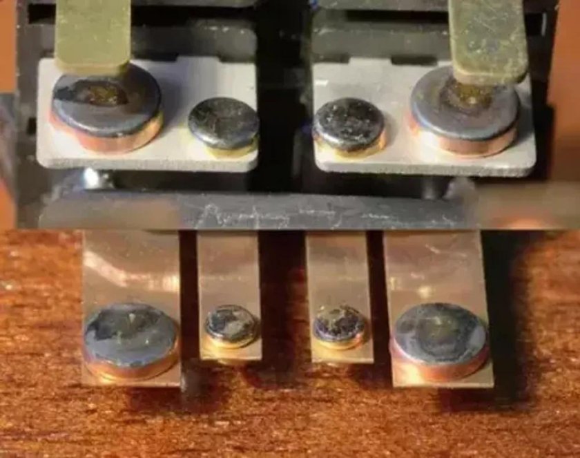 Чистка контактов реле