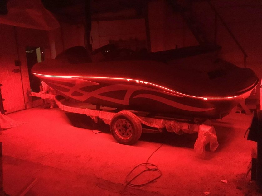 Подсветка в лодку