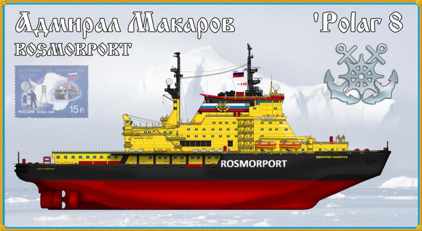 Ермак ледокол, 1898 Макаров