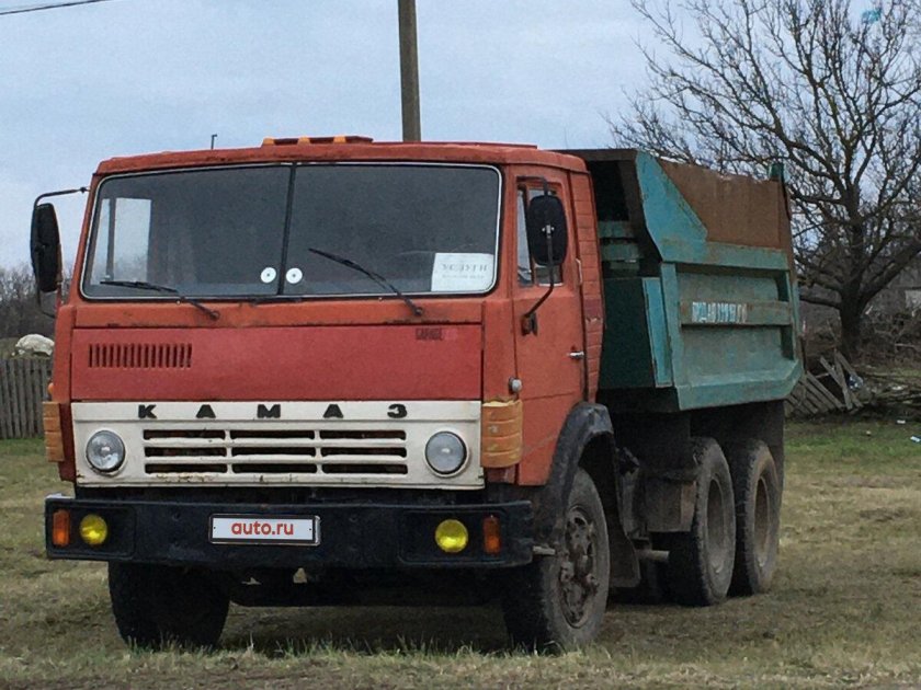 КАМАЗ 55111 красный