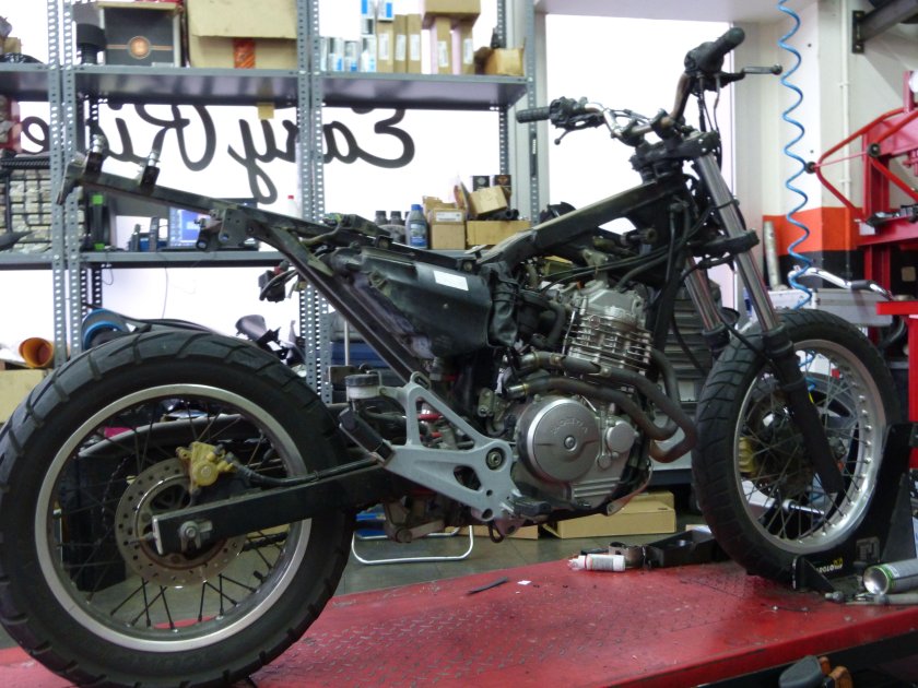 Honda SLR 650 Scrambler