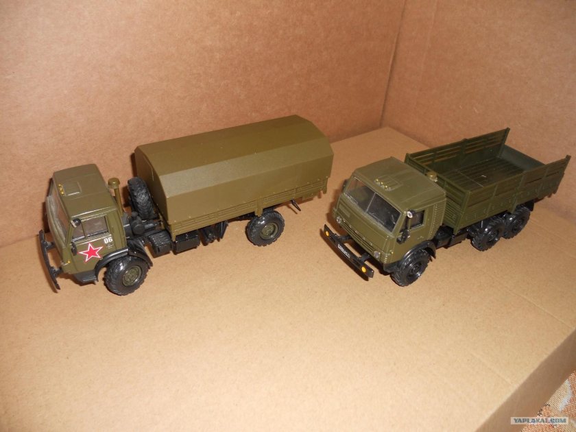 КАМАЗ 43106 4*4 В масштабе 1* 43