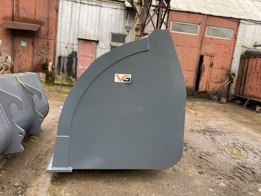 Ковш высокой разгрузки для фронтального погрузчика