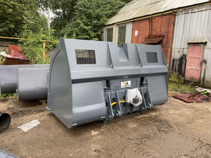 Ковш высокой выгрузки на фронтальный погрузчик