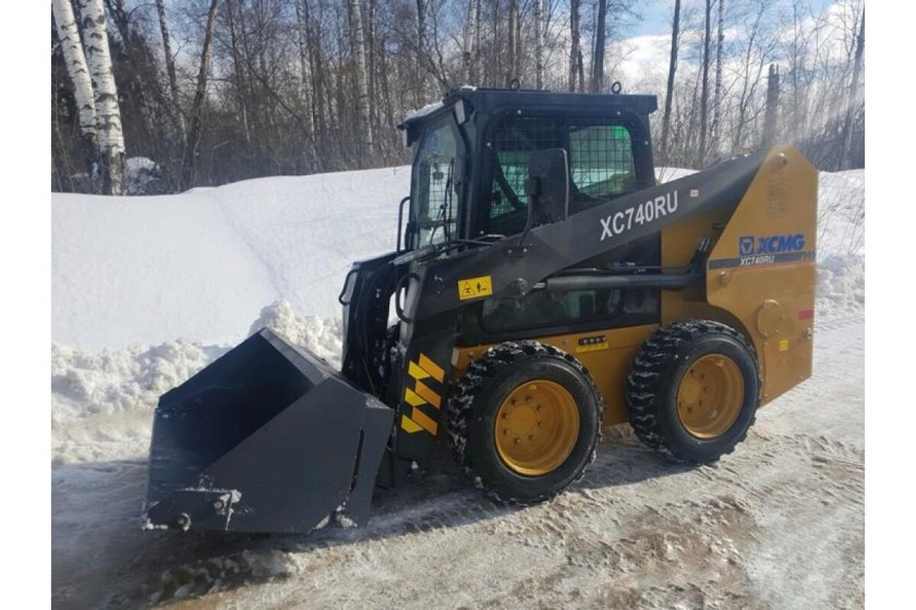 Ковш высокой выгрузки на мини погрузчик