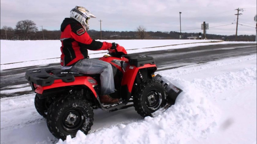 Снегоочиститель для Ямаха Гризли