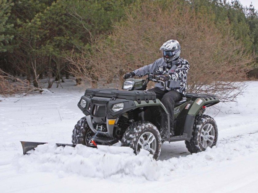 Отвал для квадроцикла Polaris