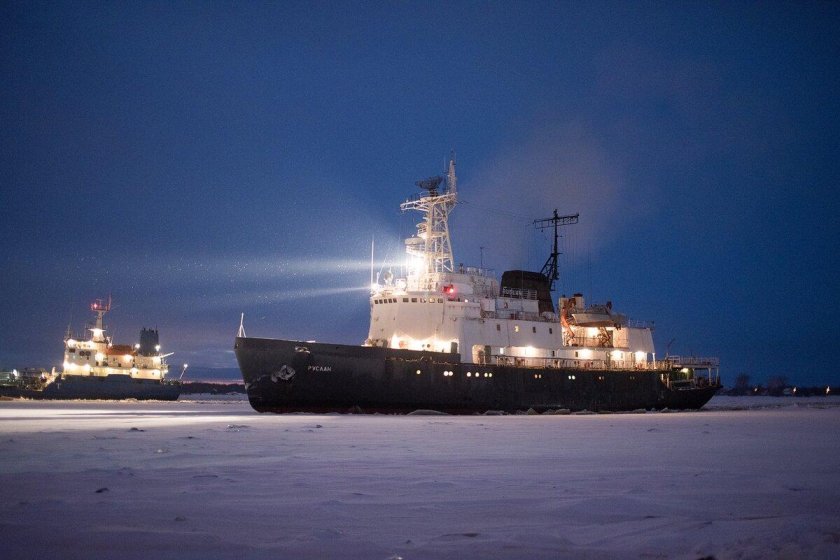 Ледокол проекта 97п "Руслан".