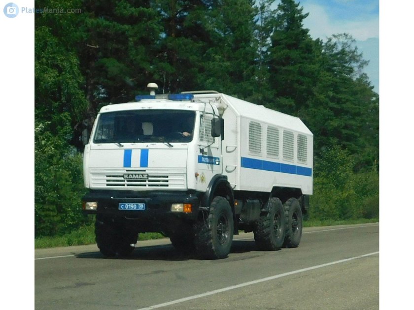 КАМАЗ 43114 полицейский