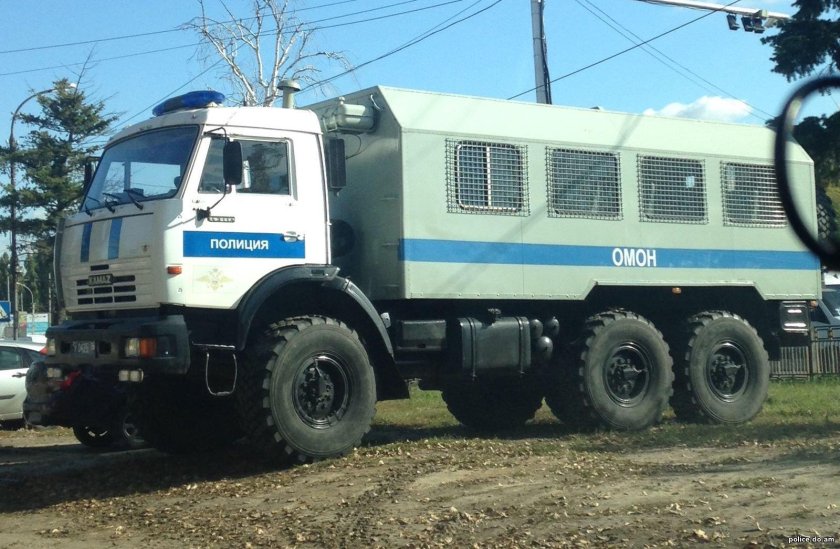 КАМАЗ 5350 полиция