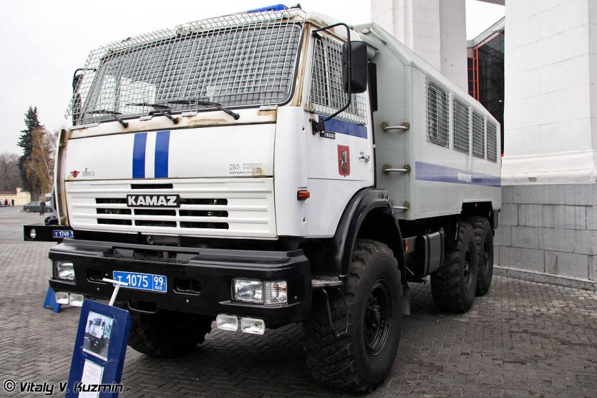 КАМАЗ 5350 полиция