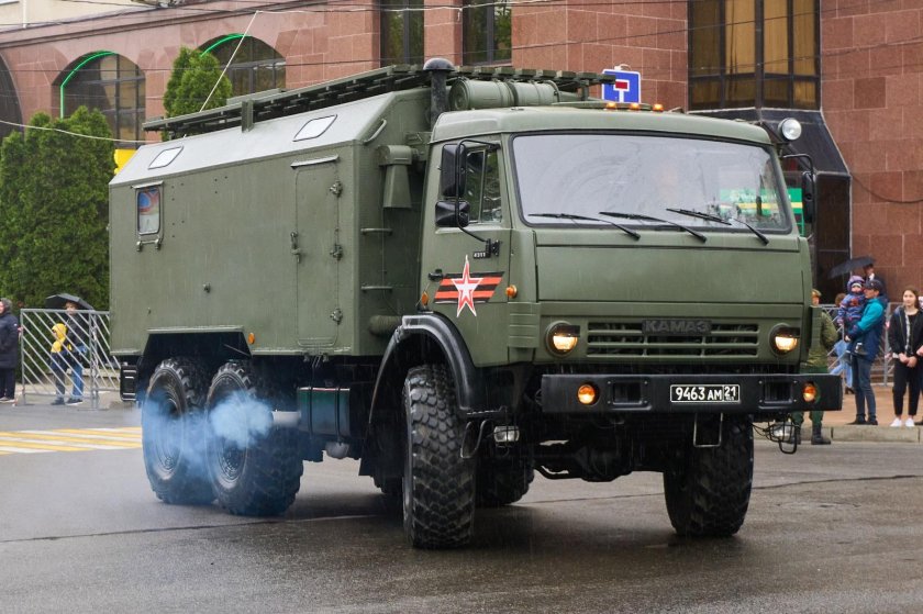 КАМАЗ 4310 военный Кавказ