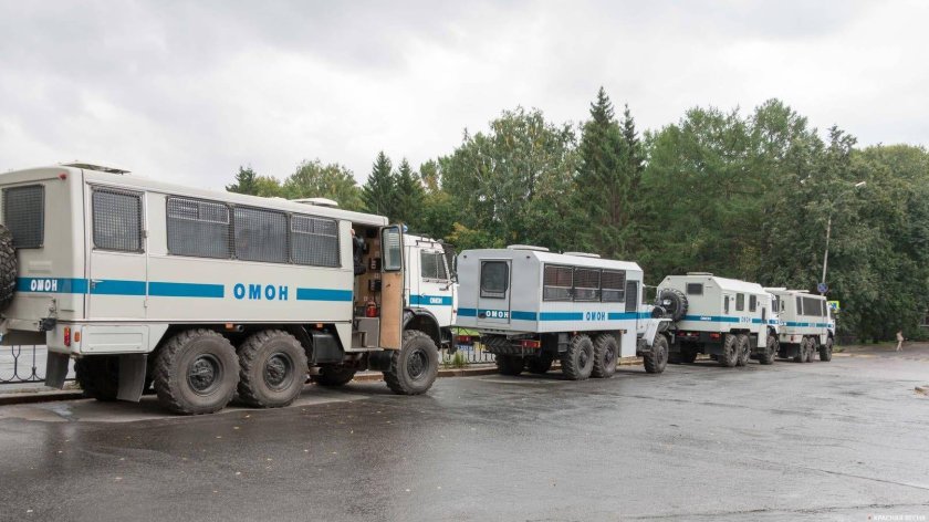 КАМАЗ 5350 ОМОН