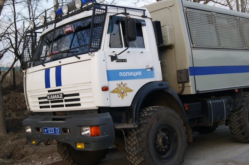 КАМАЗ 43114 полицейский