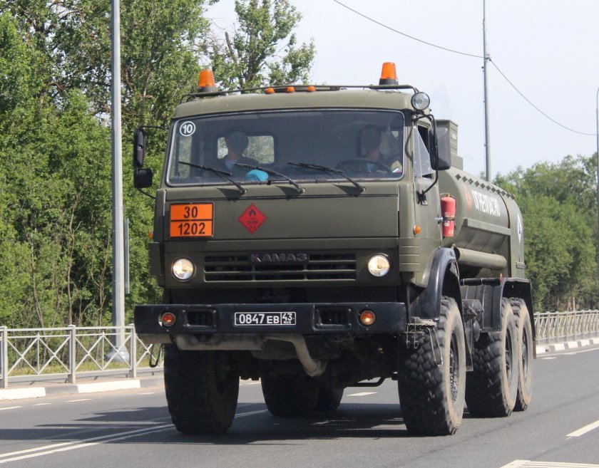 КАМАЗ 5350 АТЗ 7