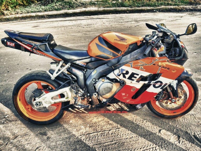 Хонда 1.2 литра мотоцикл