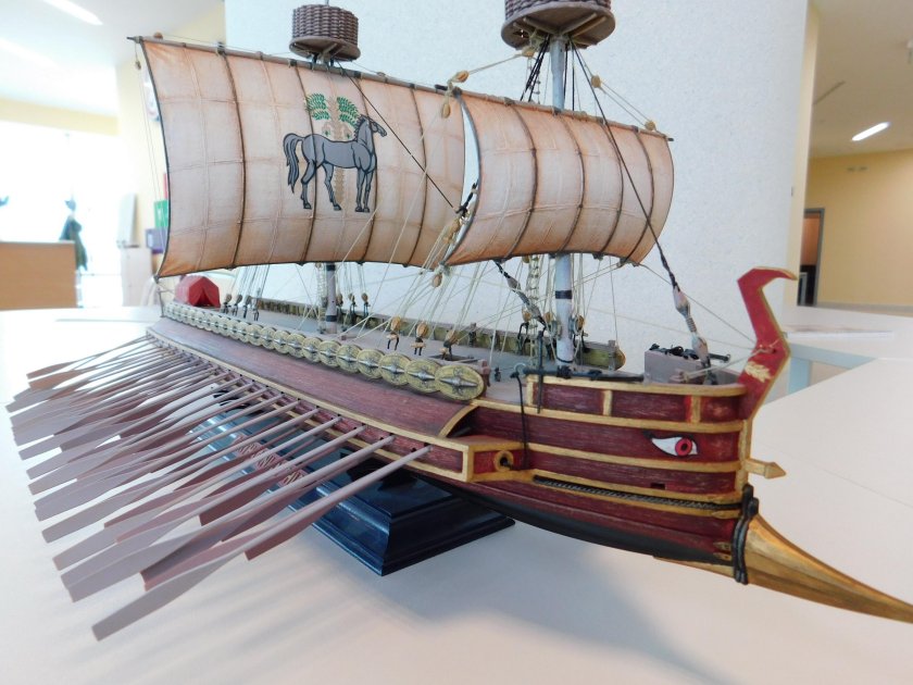 Карфагенский боевой корабль звезда