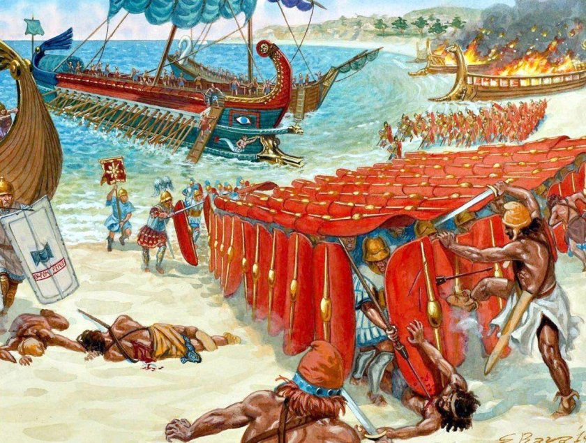 Карфаген Римский флот