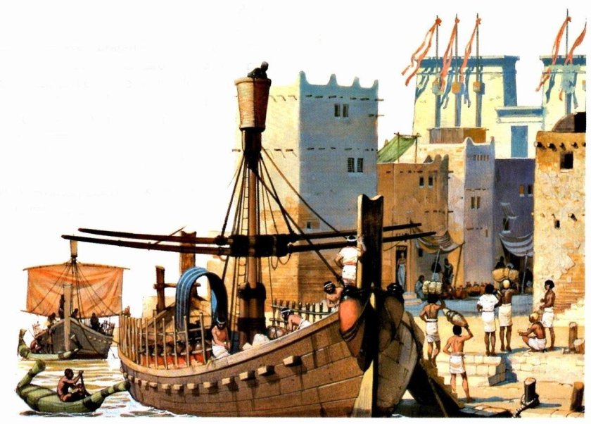 Торговля в древней Финикии