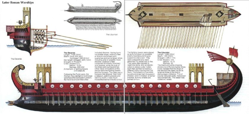 Римская Императорская трирема звезда