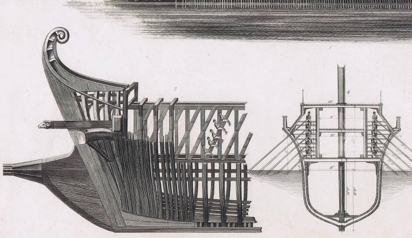 Римский корабль квинквирема