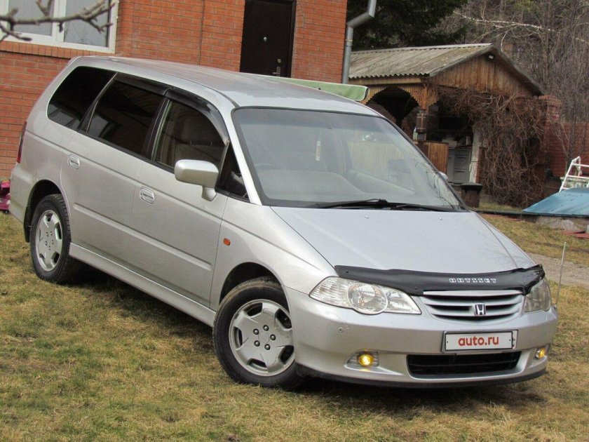 Хонда Одиссей серебристый Раптор