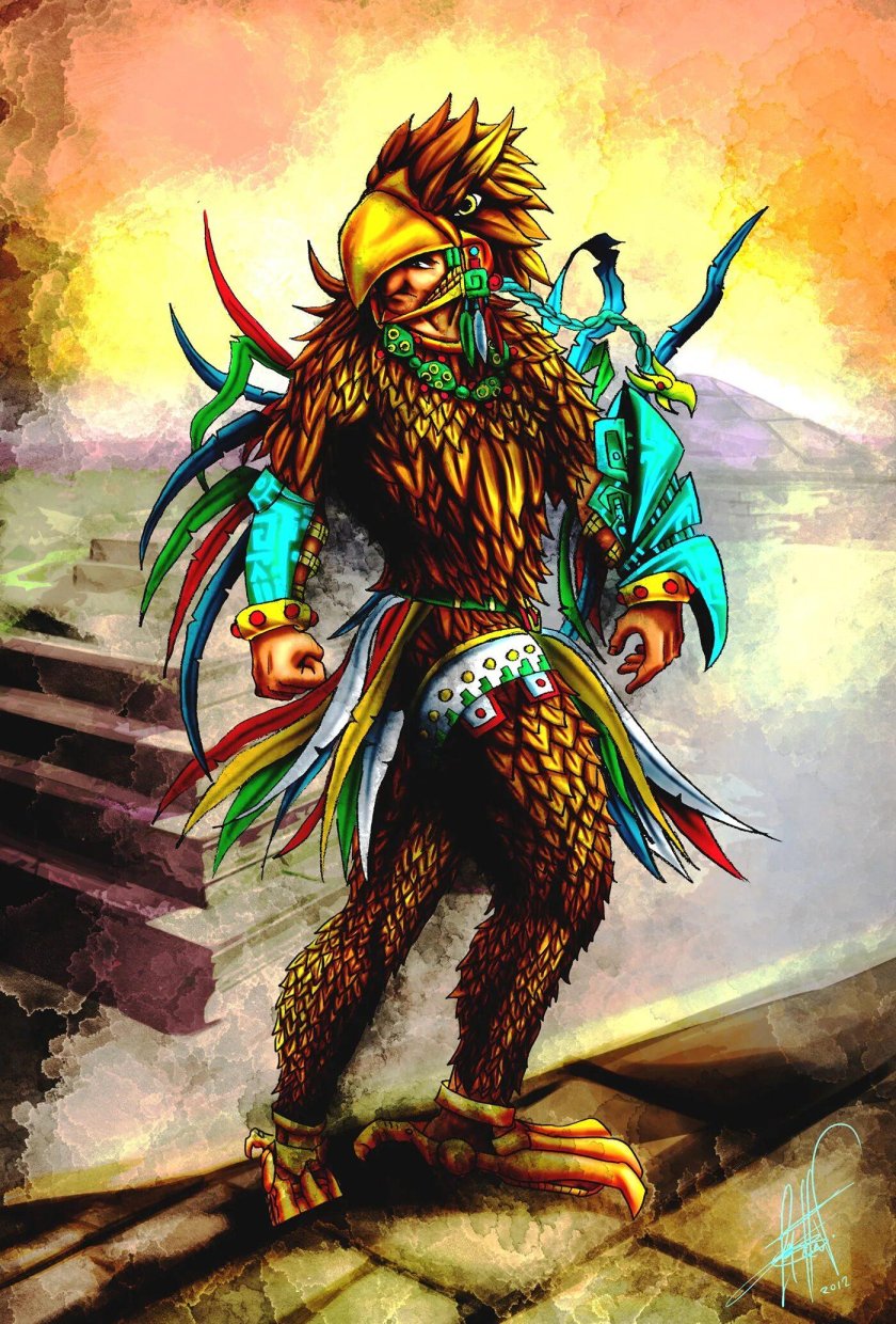 Ацтеки воины