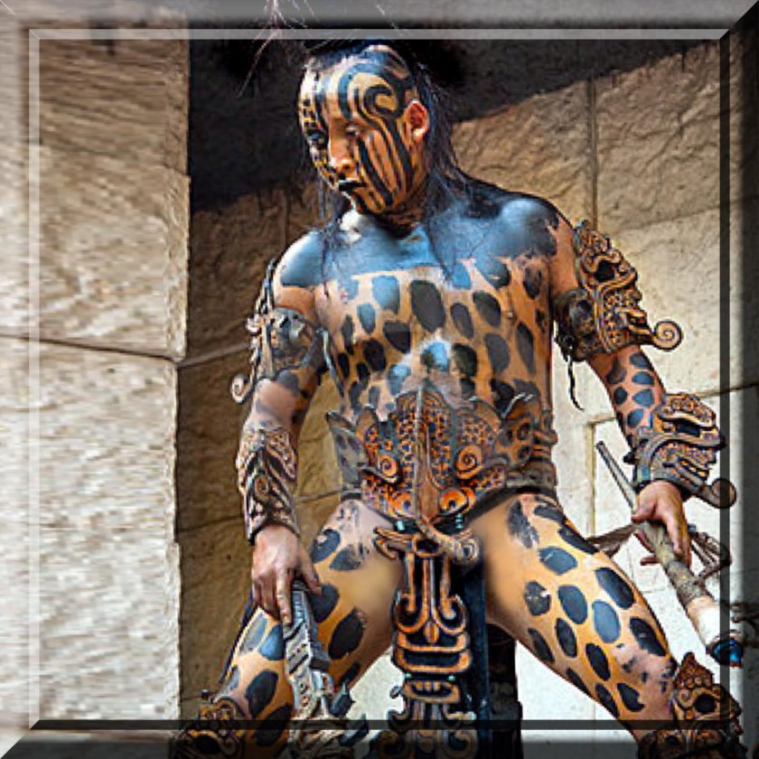 Воин Ягуар ацтеков