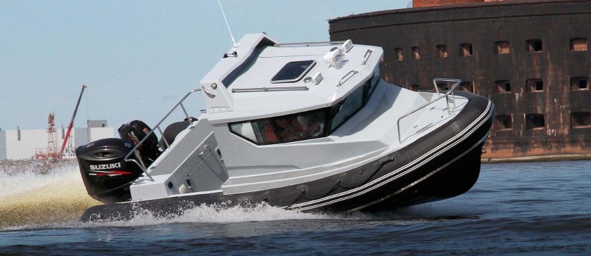 Лодка РИБМАСТЕР 680 патруль