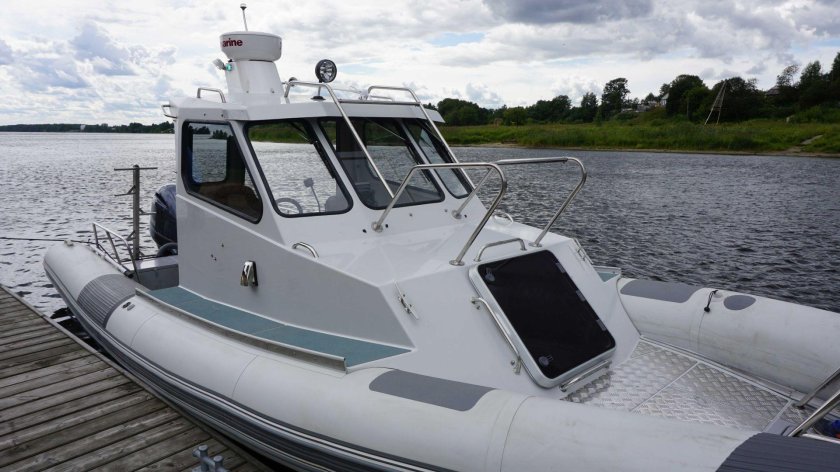 Катер РИБ кальмар т-71