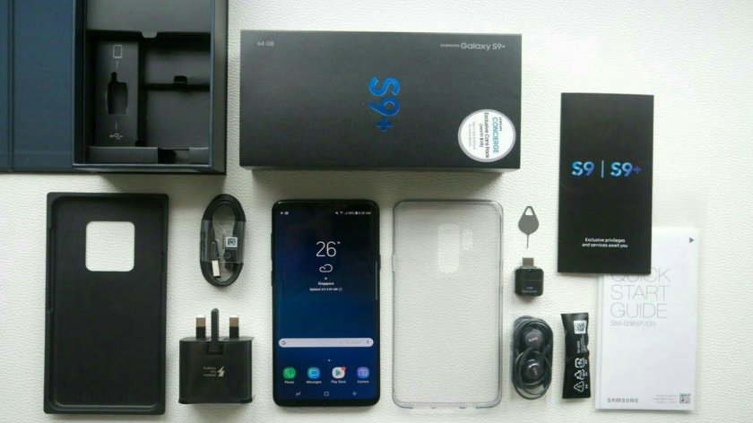 Samsung Galaxy s9 комплектация