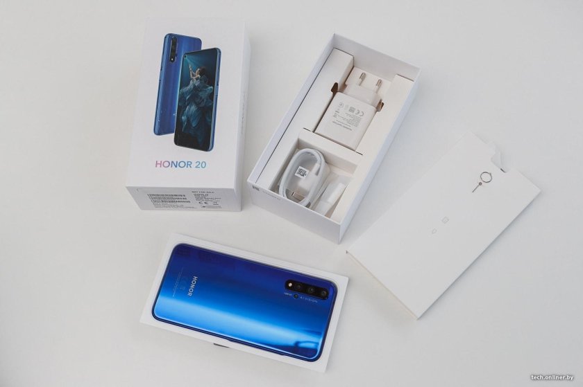 Хонор 50 комплектация в коробке