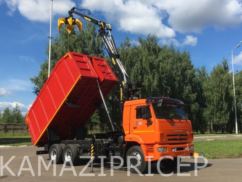 КАМАЗ 65115-3094-50 С КМУ