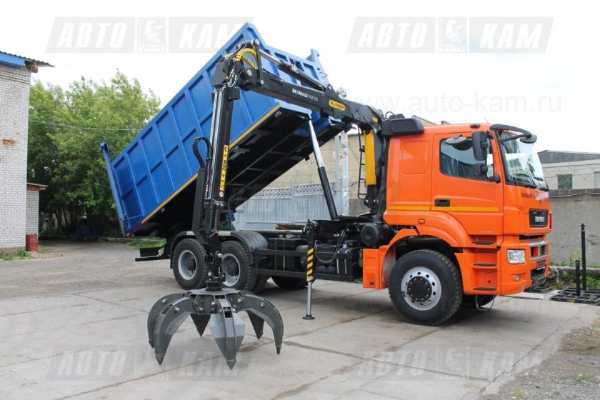 КАМАЗ 6580 ломовоз