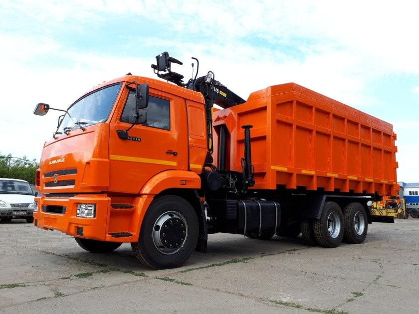 КАМАЗ 65115 металловоз