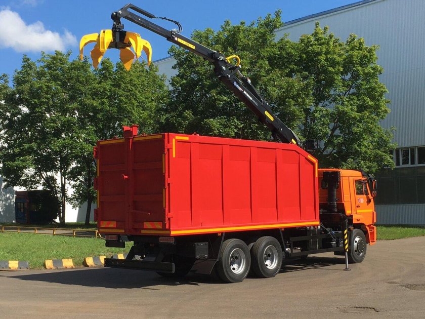 КАМАЗ 65115 металловоз