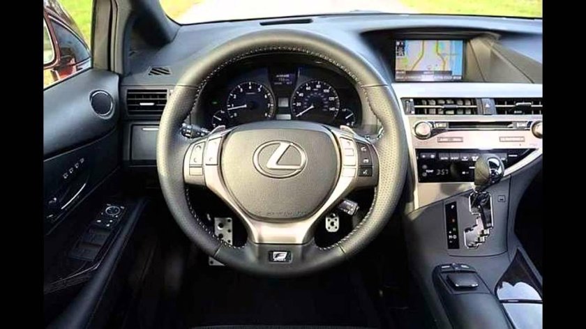 Лексус 350 салон