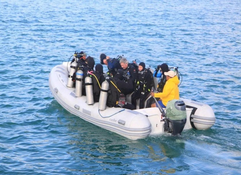 Лодка Rib дайвинг